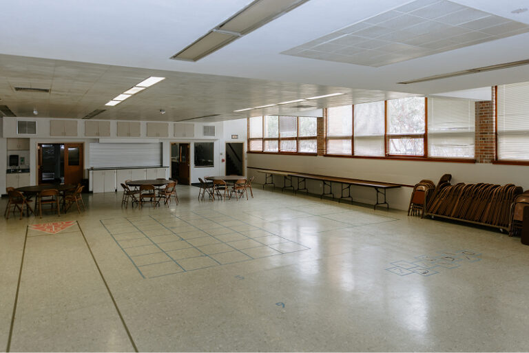 Bright, flexible classrooms ready to be filled with creativity and community.